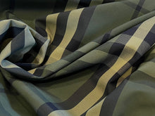 Load image into Gallery viewer, Designer Large Green Check 100% Cotton Twill.   1/4 Metre Price