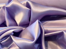 Load image into Gallery viewer, Lavender 100% Silk Charmeuse.  1/4 Metre Price