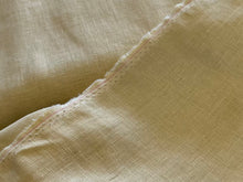 Load image into Gallery viewer, Sorbet Yellow Green 100% Linen     1/4 Meter Price