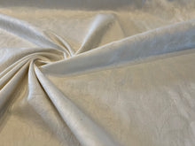 Load image into Gallery viewer, Ivory 100% Cotton Jacquard  1/4 Metre Price