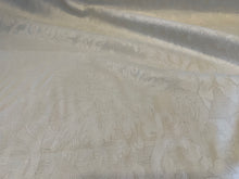 Load image into Gallery viewer, Ivory 100% Cotton Jacquard  1/4 Metre Price