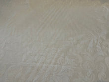 Load image into Gallery viewer, Ivory 100% Cotton Jacquard  1/4 Metre Price