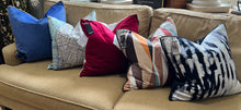 Load image into Gallery viewer, Cora Cherry Coral Pillow Covers    Price per Pillow Cover