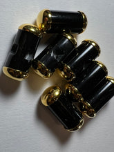 Load image into Gallery viewer, Black &amp; Gold Toggles  Blowout   Pkg of 7x