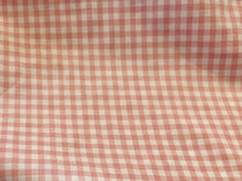Load image into Gallery viewer, #1483 Designer Bubblegum Pink  100% Cotton Gingham Remnant