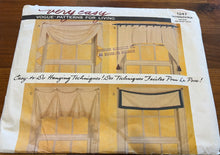 Load image into Gallery viewer, Vintage Vogue #1247 Swag, Shade and Window Valance