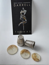Load image into Gallery viewer, Beige Speckled 2 Hole Button.   Price per Button