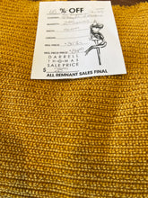 Load image into Gallery viewer, #1716 Goldenrod Chenille Remnant