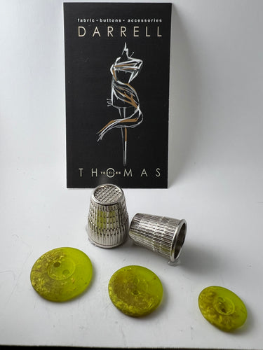 Lime Green Speckled 2 Hole Button.   Price per Button