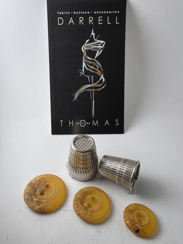 Orange/Brown Speckled 2 Hole Button.   Price per Button
