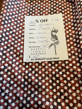 Load image into Gallery viewer, #1720 Digital Dots 100%Cotton Italian Shirting Remnants