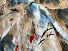 Load image into Gallery viewer, #1721 Digital Printed Koy Fish 100% Linen Remnant