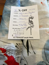 Load image into Gallery viewer, #1721 Digital Printed Koy Fish 100% Linen Remnant