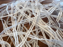 Load image into Gallery viewer, Vintage 3/8"   Lace Insertion Trim.     Metre Price