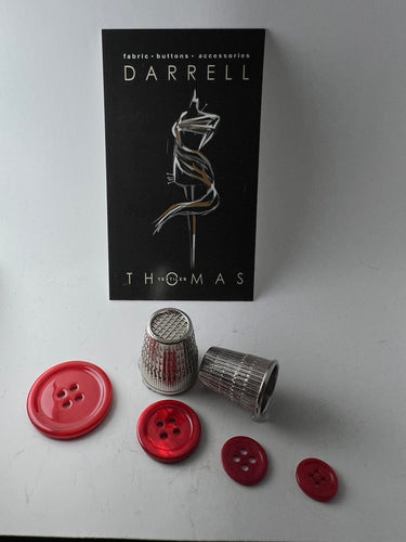 Canadian Red MOP 4 Hole Button