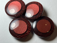 Load image into Gallery viewer, Bordeaux Halo Buttons.    Price per Button