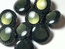 Load image into Gallery viewer, Green Halo Buttons.    Price per Button