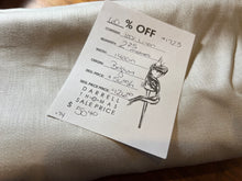 Load image into Gallery viewer, #1723 Designer Icebreaker Satin Backed 100% Linen Remnant. 60% off!!