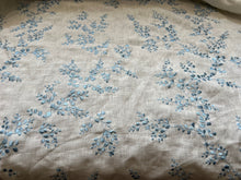 Load image into Gallery viewer, Laura Ashley 100%  Linen Embroidery  1/4 Metre Price