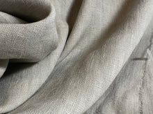 Load image into Gallery viewer, Desert Sand 100% Linen  1/4 Metre Price