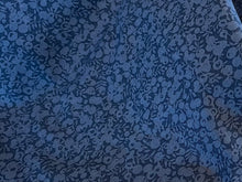 Load image into Gallery viewer, Liberty Denim Blue Wiltshire Shadow 100% Cotton.   1/4 Metre Price