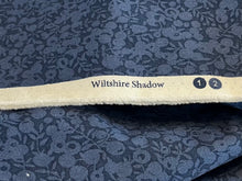 Load image into Gallery viewer, Liberty Denim Blue Wiltshire Shadow 100% Cotton.   1/4 Metre Price