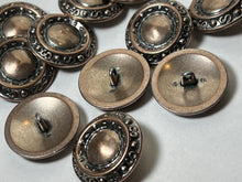 Load image into Gallery viewer, Antique Silver Cut Metal Button    Price per Button