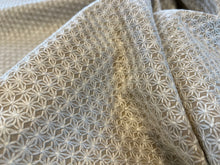 Load image into Gallery viewer, #1462 Lee Jofa Embroidered Linen Remnant 75% off!!