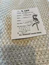 Load image into Gallery viewer, #1462 Lee Jofa Embroidered Linen Remnant 75% off!!