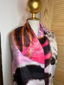 Butterfly Wings 100% Silk Scarf