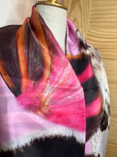 Load image into Gallery viewer, Butterfly Wings 100% Silk Scarf