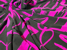 Load image into Gallery viewer, Funky Fuchsia  95% Polyester 5% Spandex Knit    1/4 Meter price
