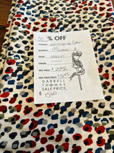 Load image into Gallery viewer, #1464 Modern Leopard 100% Organic Cotton Remnant
