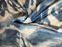 Load image into Gallery viewer, Blue Cloud Knit 95% Polyester 5% Spandex.  1/4 Meter Price