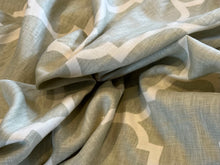 Load image into Gallery viewer, Windsor Smith Celery Riad 100% Linen   1/4 Metre Price