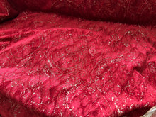 Load image into Gallery viewer, Oscar de la Renta Couture Orient Velvet   1/4 Metre Price