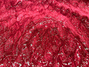 Oscar de la Renta Couture Orient Velvet   1/4 Metre Price