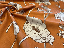 Load image into Gallery viewer, Thom Filica Poppyfield Tangelo 100% Linen   1/4 Metre Price