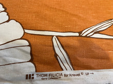 Load image into Gallery viewer, Thom Filica Poppyfield Tangelo 100% Linen   1/4 Metre Price