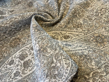 Load image into Gallery viewer, #1601  Grey &amp; White Paisley Crypton Remnant 90% off!!
