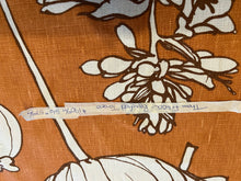 Load image into Gallery viewer, Thom Filica Poppyfield Tangelo 100% Linen   1/4 Metre Price