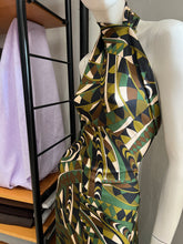 Load image into Gallery viewer, Exclusive Designer Green Ponte 97% Viscose 3% Elastane 1/4 Metre Price