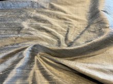Load image into Gallery viewer, Silver Shot 100% Silk Dupioni     1/4 Meter price