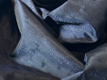 Load image into Gallery viewer, Designer Navy Blue 100% Viscose Lining.   1/4 Metre Price