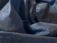 Load image into Gallery viewer, Designer Navy Blue 100% Viscose Lining.   1/4 Metre Price