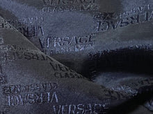 Load image into Gallery viewer, Designer Navy Blue 100% Viscose Lining.   1/4 Metre Price