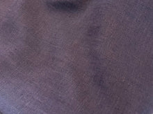 Load image into Gallery viewer, Designer Smokey Eggplant  100% Linen     1/4 Meter Price