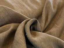Load image into Gallery viewer, Designer Tuscan Straw 100% Linen     1/4 Meter Price