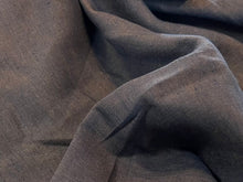 Load image into Gallery viewer, Designer Antique Slate 100% Linen     1/4 Meter Price