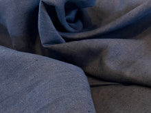 Load image into Gallery viewer, Designer Antique Slate 100% Linen     1/4 Meter Price